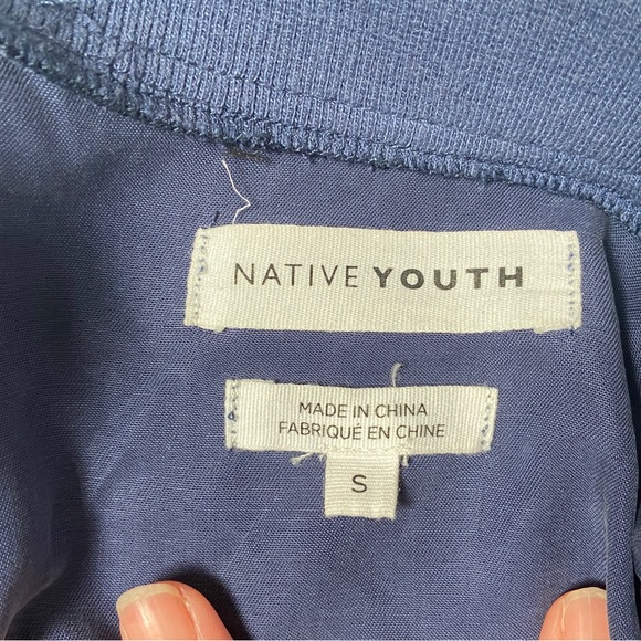 Native Youth beautiful floor length silk jacket - Picture 7 of 8